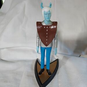 Star Trek TOS 10" Loose Figure With Stand Andorian 1991 Hamilton Vintage